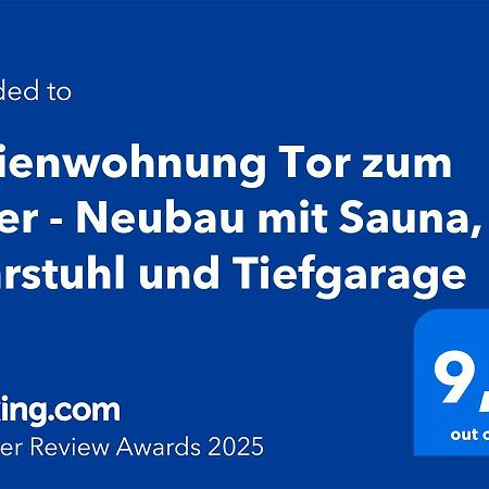 Ferienwohnung Tor Zum Meer - Neubau Mit Sauna, Fahrstuhl Und Tiefgarage Kuehlungsborn Exterior foto